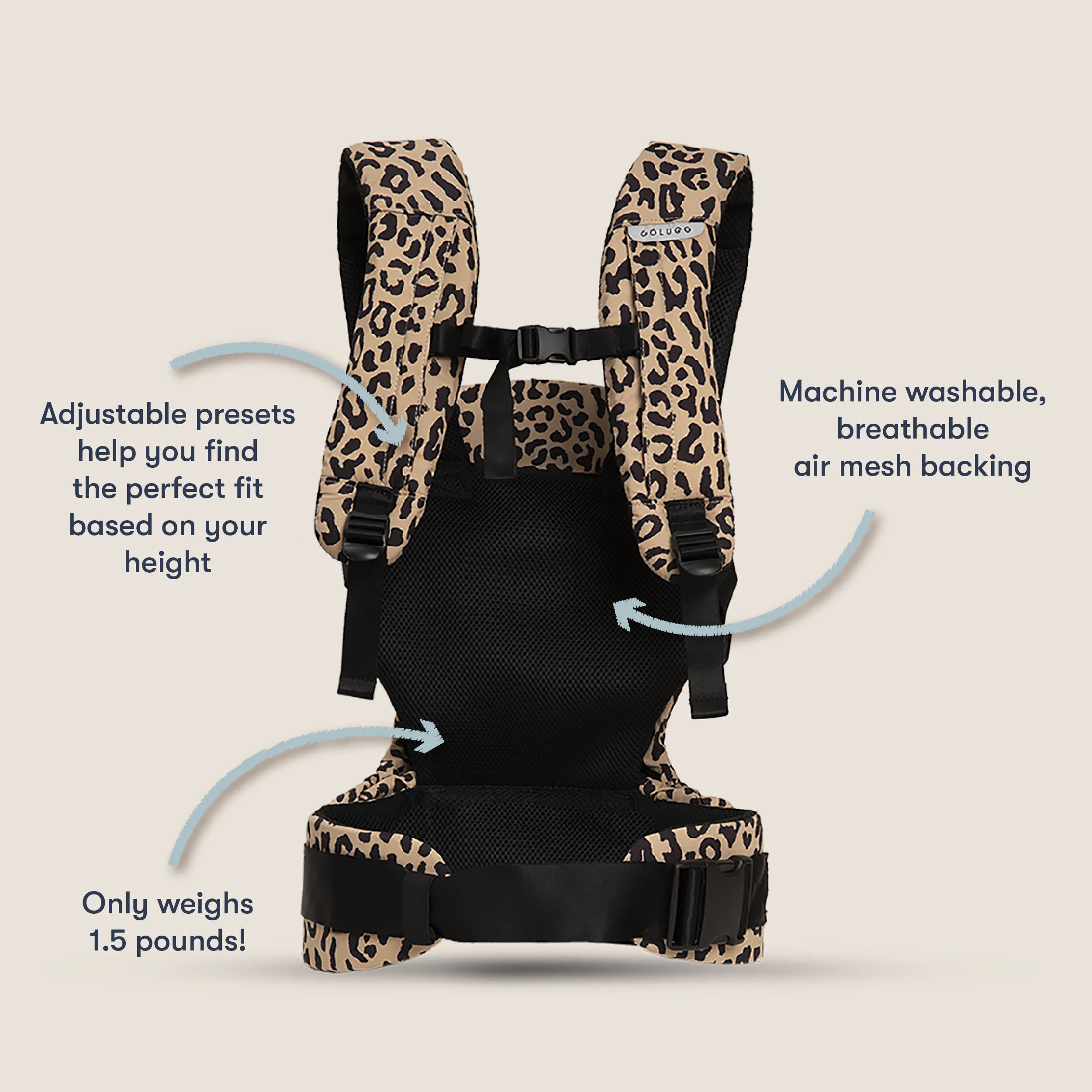 Clip on High Chair & The Baby Carrier Bundle, Wild Child - Image 5