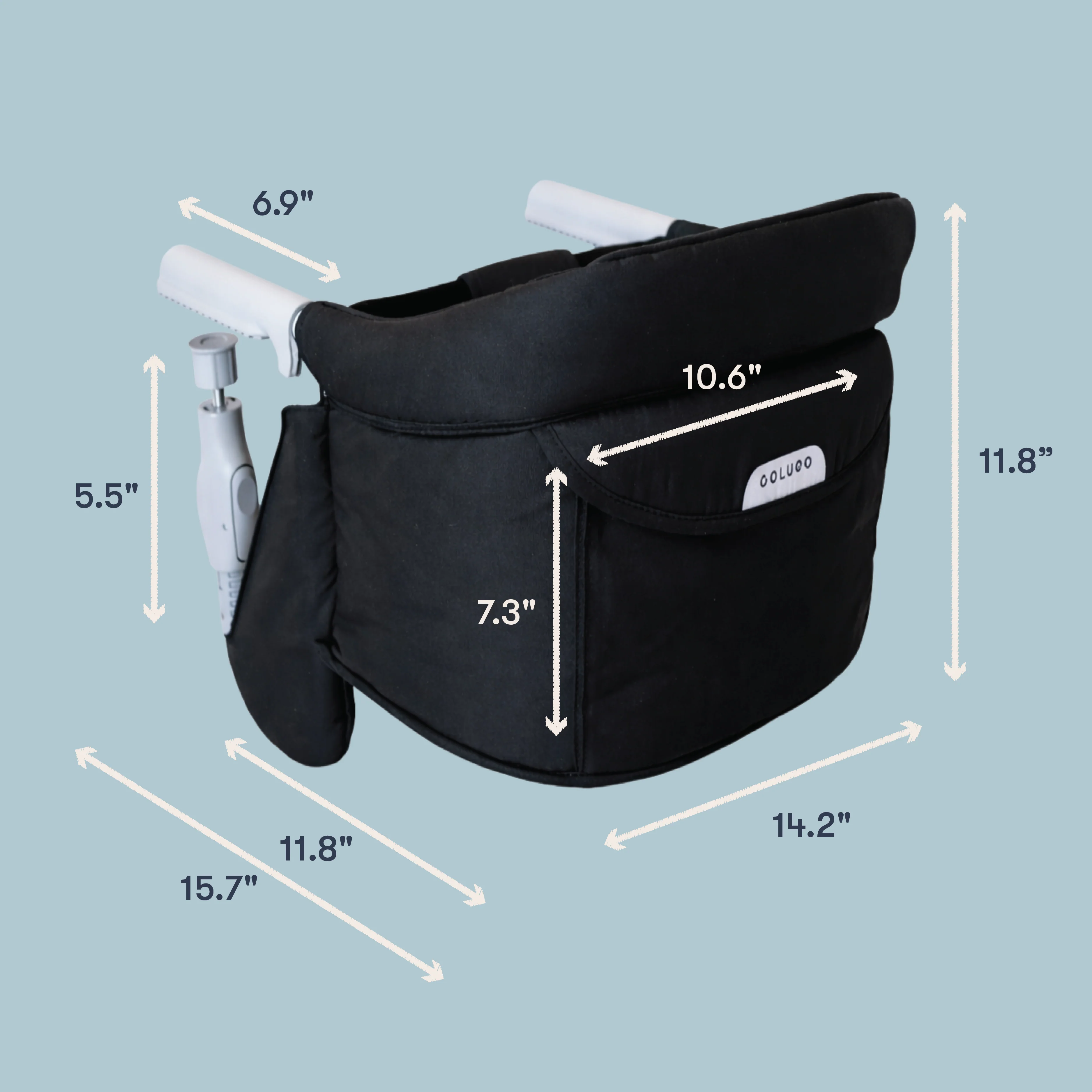 Neoprene Backpack & The Clip on High Chair Bundle - Image 7