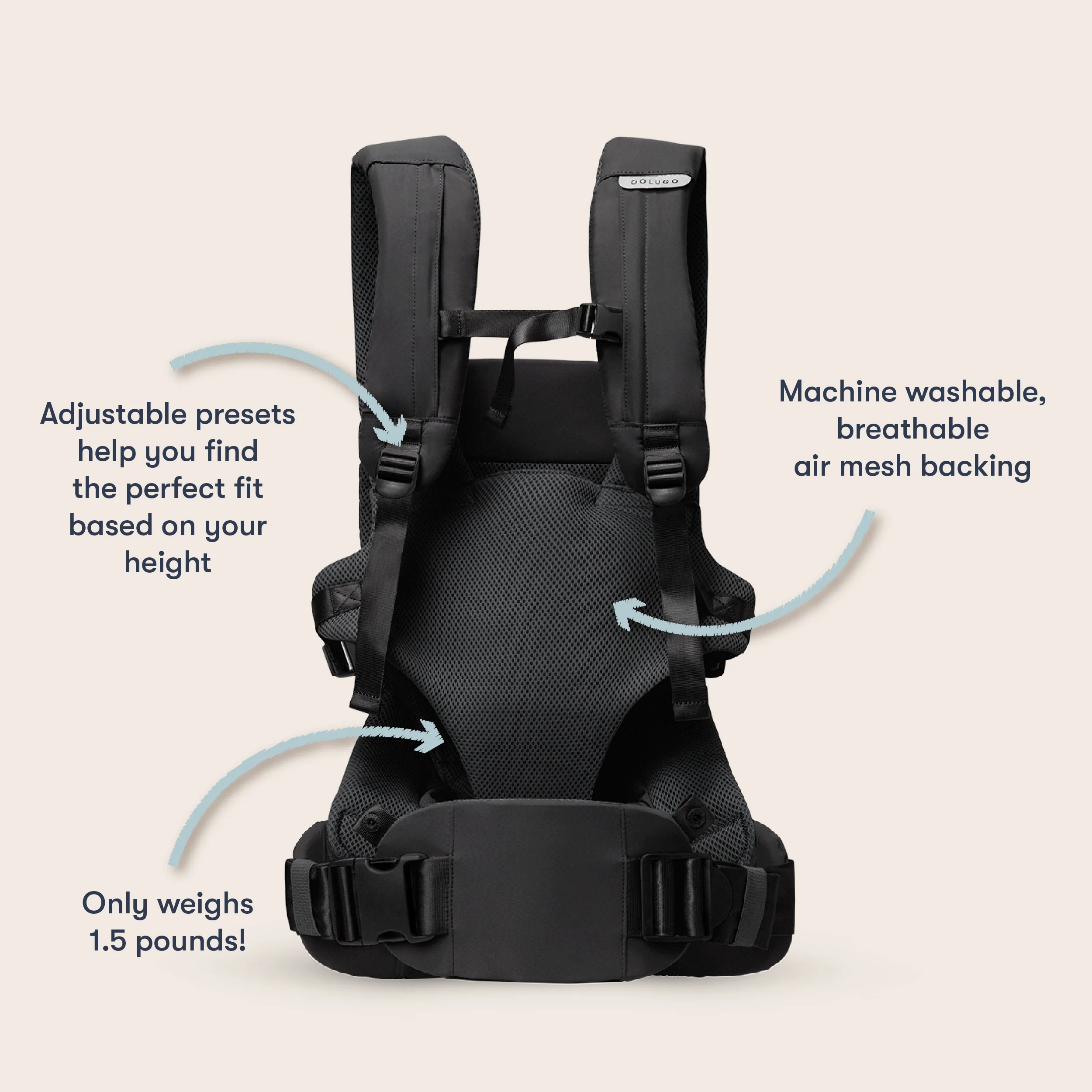 The Compact Stroller+ & The Baby Carrier Bundle, Wild Child - Image 4