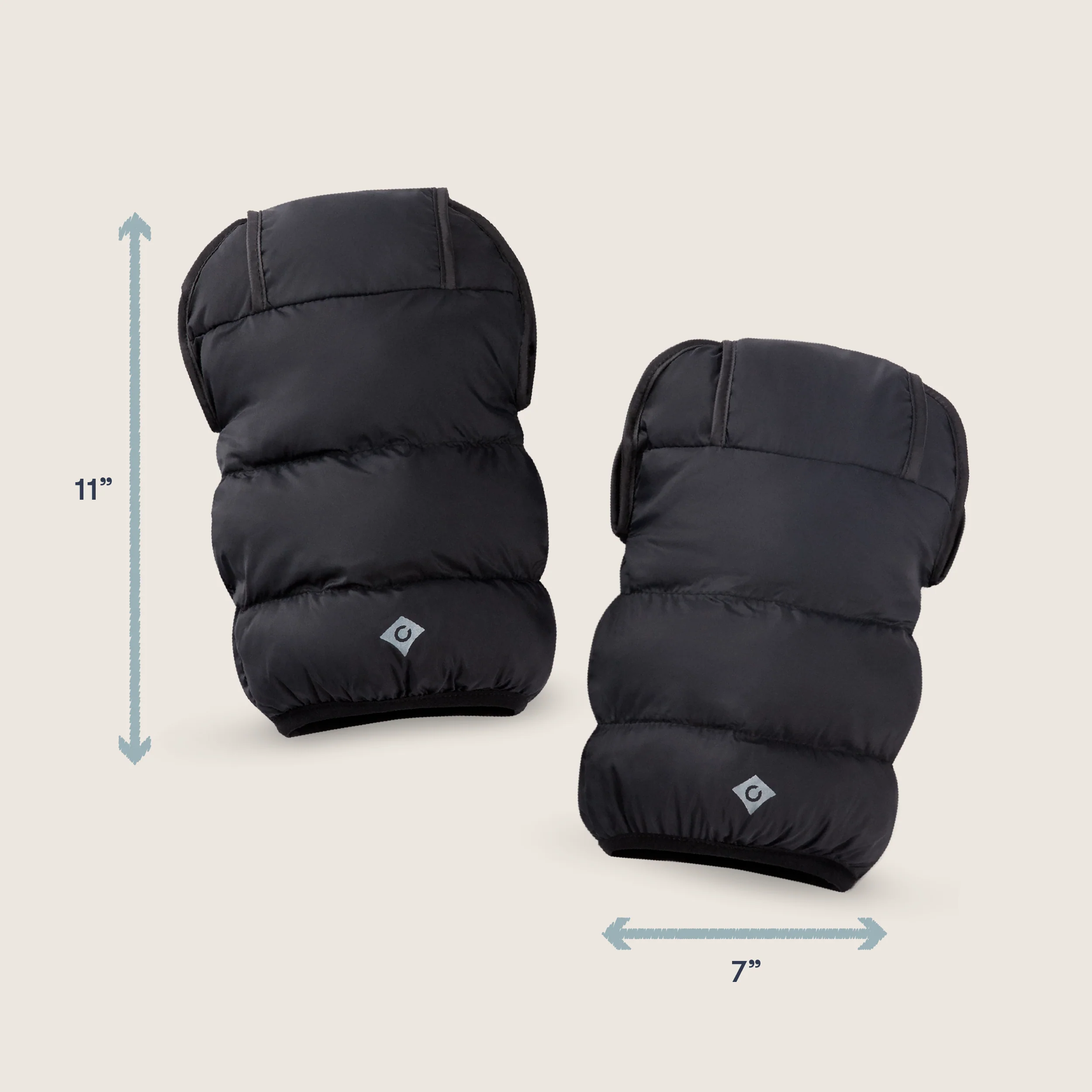 The Compact Stroller+ & Cozy Deluxe Bundle, Cool Grey - Image 11