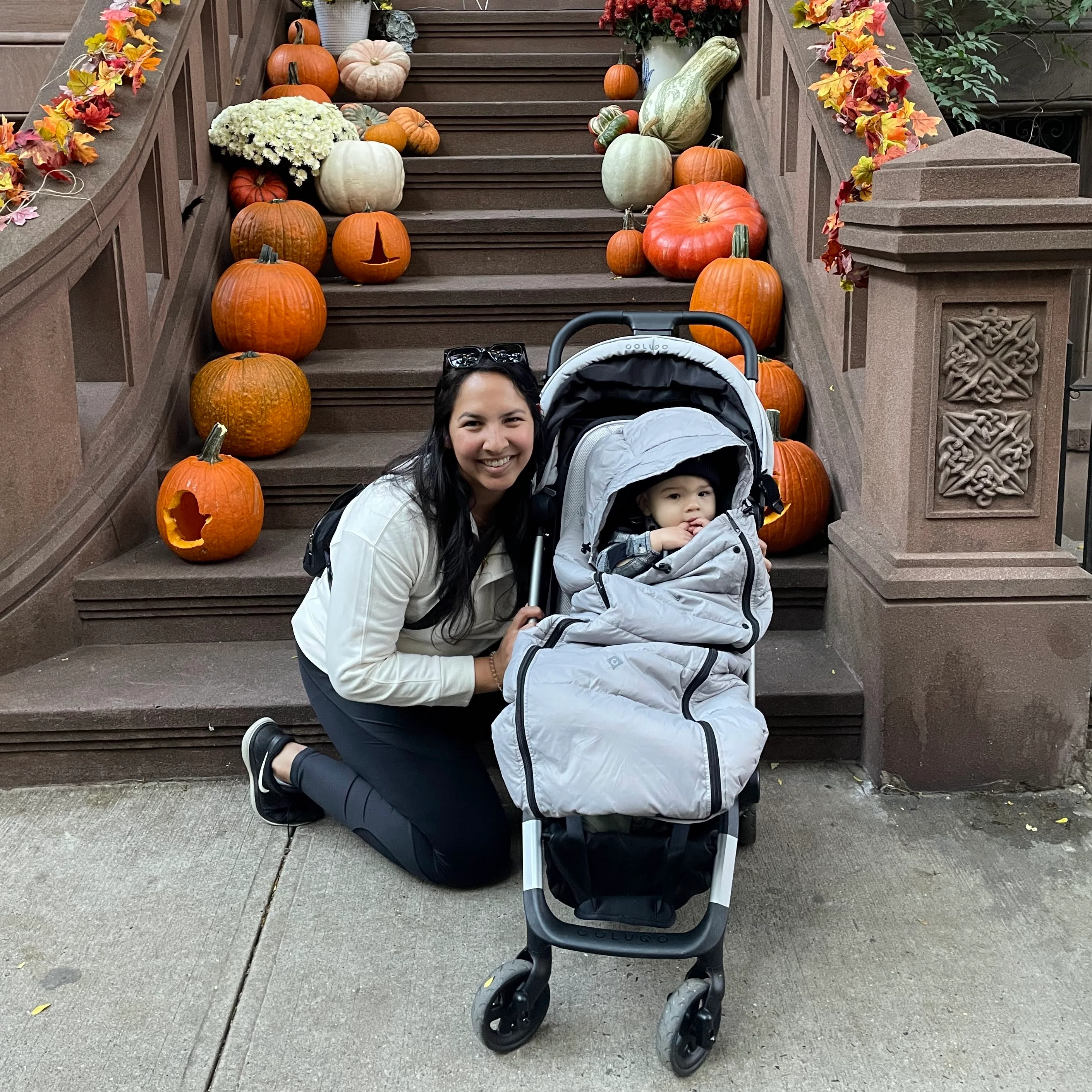 The Compact Stroller+ & Cozy Deluxe Bundle, Cool Grey - Image 7